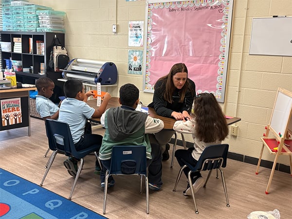 Gaywood-teacher-leading-group-learning