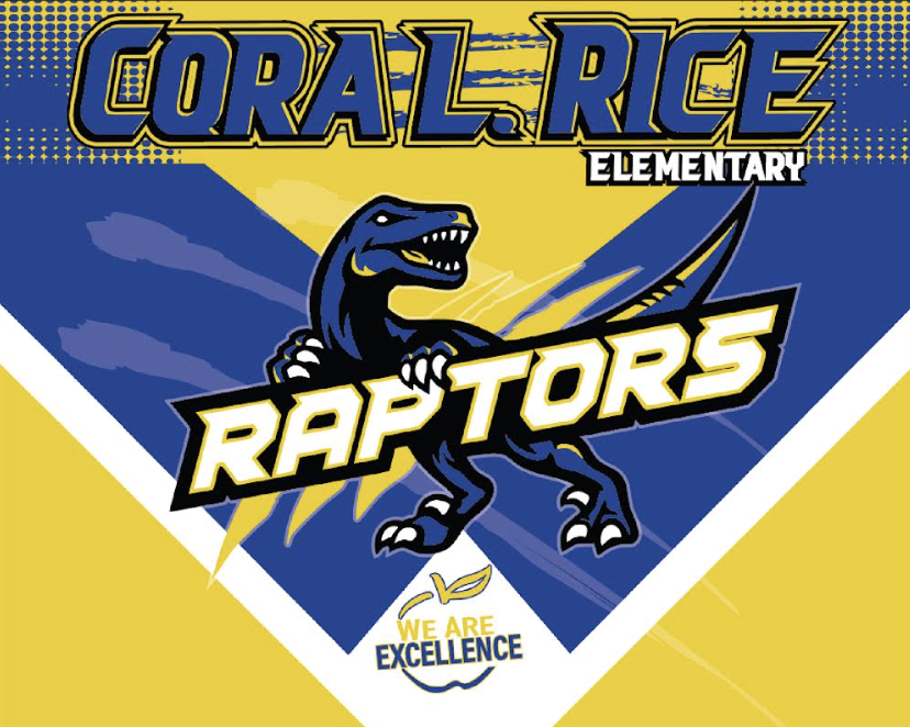 Cora L Rice Raptors logo
