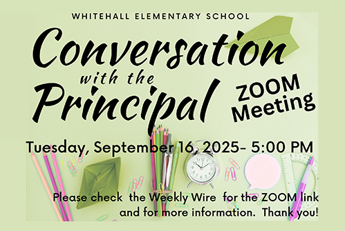 conversation with the principal flyer