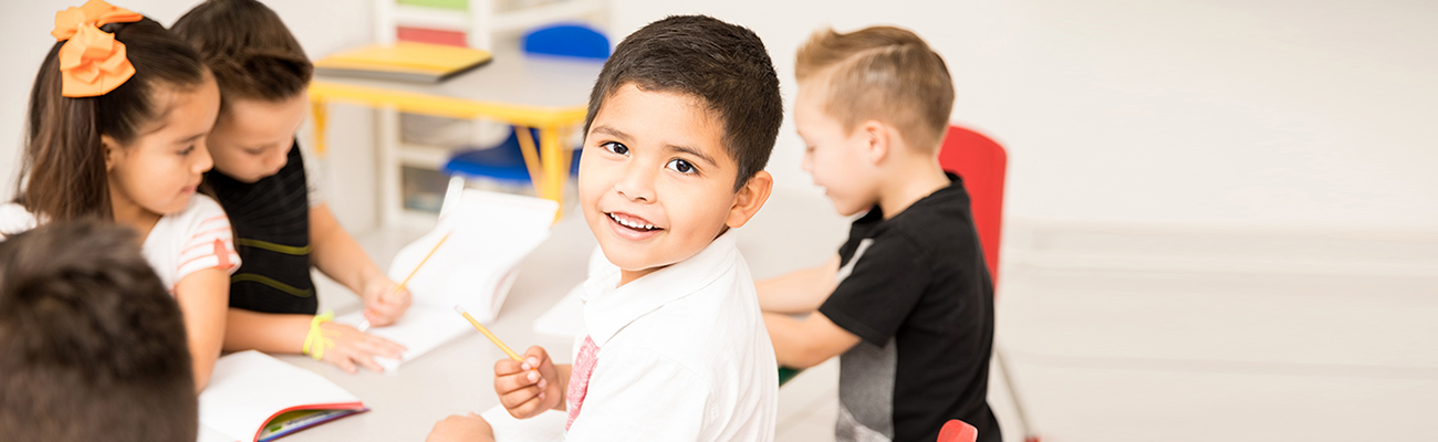 PreK boys playing